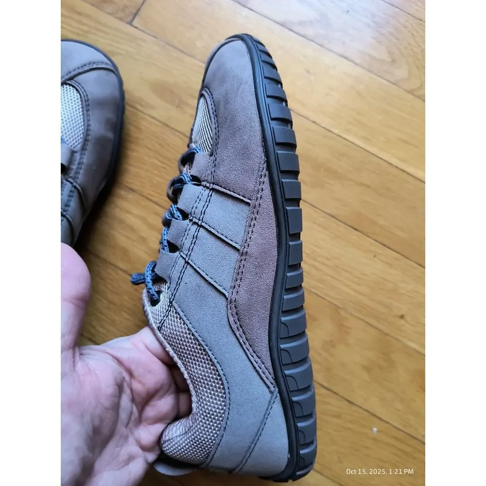 Saguaro Barefoot Minimalist Shoes Men's Unisex Adult Suede Wide Toe Box EU Sz 39